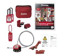 MAINTKIT-FR - Kit de Registro General [Firma eléctrica y fluida] - Contiene Bloqueo dieléctrico, Bloque de disyuntor, Etiquetas Do Not Use, Gancho, Cable