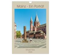 Mainz - Ein Porträt (Wandkalender 2026 DIN A4 hoch), CALVENDO Monatskalender: Historische architektonische Attraktionen der Mainzer Altstadt