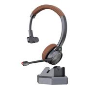 MAIRDI Auriculares inalámbricos con micrófono, tiempo de reproducción de 40 horas, auriculares Bluetooth 5.2 con cancelación de ruido para oficina, trabajo, teléfono, centro de llamadas, equipos, zoom
