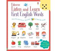 Mairi Mackinnon Sam Taplin Listen and Learn First English Words (Tapa dura)