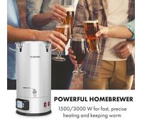 Maischfest caldera de maceración 5 piezas1500/3000W 25l LCD Touch acero inoxidable Klarstein