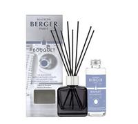 Maison BERGER - Bouquet perfumado - Difusor de perfume para casa - Ma Laverie sin malos olores - Modelo de hielo gris - 6 palitos negros - 21 cm - Recarga de 100 ml - Fabricado en Francia