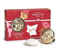 Lampe Berger/Maison Berger - Difusor para coche "Lolita Lempicka Sweet" (Satin Gold) con fragancia Lolita Lempicka Sweet - 4-6 semanas de duración - Clip para aireador