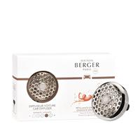 Maison Berger - Difusor Coche Pétillance Exquise - Perfume Floral y Afrutado - Difusión Duradera - Difusor + 1 Recambio de Fragancia