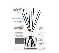 Maison Berger - Ramo perfumado - Modelo de hielo transparente - 6 hebras negras - 21 cm - Incluye recarga de 100 mililitros - Duración de la difusión de 4 a 6 semanas (Savon de otra vez)