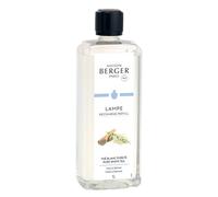 Maison Berger - Recambio Lámpara Berger Thé Blanc Pureté - Listo para Usar - Perfuma y Purifica - Difusión Fina, Uniforme y Duradera - 1 Litro