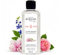 MAISON BERGER Recambio Lampe Berger Sous Les Magnolias, 500 ml | Recambio Sous les Magnolias 500 ml para lámpara catalítica Lampe Berger, unas 80 h, ayuda a neutralizar los olores
