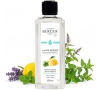 MAISON BERGER Recambio Lampe Berger Zeste de Verveine, 500 ml | Recambio Zeste de Verveine 500 ml para lámpara catalítica Lampe Berger, unas 80 h, ayuda a neutralizar los olores