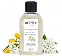 Berger-Recarga de Perfume para lámpara aromática, Color Naranja, Transparente, 200 ml, Aroma de Canela, Transparente, 6035 Recharge POUR Bouquet Parfum Jasmin PRÉCIEUX Transparent 200 ML