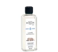 Maison Berger - Recarga Lámpara Berger Caresse de Coton - Listo para Usar - Perfuma y Purifica - Difusión Fina, Uniforme y Duradera - 500ml