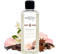 Maison Berger - Recarga Lampe Berger Aroma Relax 500 ml - Anís y vainilla - Fragancia Aromático suave - Fabricado en Francia