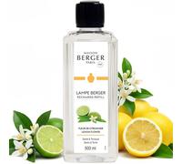 Maison Berger - Recarga Lámpara Berger Fleur de Citronnier - Listo para Usar - Perfuma y Purifica - Difusión Fina, Uniforme y Duradera - 500ml
