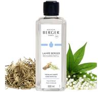 Maison Berger - Recarga Lampe Berger Thé Blanc Pureté 500 ml - Té blanco y almizcle - Fragancia Fresco delicado - Fabricado en Francia