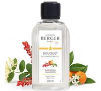 Maison Berger - Recarga para bouquet perfumado Baies de Goji - Perfume de hogar 200 ml - Fabricado en Francia - Difusión prolongada, suave y continua