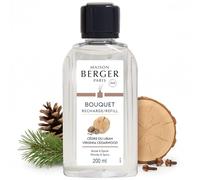 Maison Berger - Recarga para bouquet perfumado Cèdre du Liban - Perfume de hogar 200 ml - Fabricado en Francia - Difusión prolongada, suave y continua