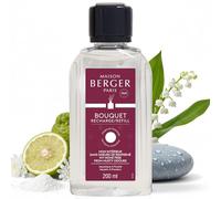 Maison Berger - Recarga para bouquet perfumado Mon Intérieur sans Odeurs de Renfermé - Perfume de hogar 200 ml - Fabricado en Francia - Difusión prolongada, suave y continua