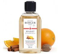 Berger-Recarga de Perfume para lámpara aromática, Color Naranja, Transparente, 200 ml, Aroma de Canela, Transparente, 6032 Recharge POUR Bouquet Parfum Orange DE CANNELLE Transparent 200 ML
