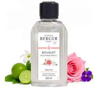 Berger-Recarga de Perfume para lámpara aromática, Color Naranja, Transparente, 200 ml, Aroma de Canela, Transparente, 6034 Recharge POUR Bouquet Parfum Paris Chic Transparent 200 ML