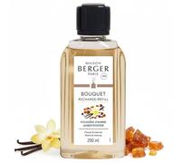 Berger-Recarga de Perfume para lámpara aromática, Color Naranja, Transparente, 200 ml, Aroma de Canela, Transparente, 6036 Recharge POUR Bouquet Parfum POUSSIÈRE D'AMBRE Transparent 200 ML