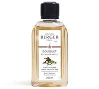 Maison Berger - Recarga para bouquet perfumado Sous l'Oliveraie - Perfume de hogar 200 ml - Fabricado en Francia - Difusión prolongada, suave y continua