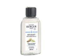 Maison Berger - Recarga para bouquet perfumado Thé Blanc Pureté - Perfume de hogar 200 ml - Fabricado en Francia - Difusión prolongada, suave y continua