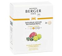 Maison Berger Recharge Car Diffuser Refill - Citrus Breeze - Set of 2