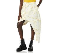 maison blanche Falda Asimétrica, Estampado Mostaza, 3