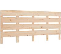 Maison Chic Cabecero de cama,cabecero dormitorio madera maciza marrón 135x3x80cm