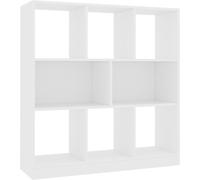 Maison Chic Estantería estantería librería madera blanco 97,5x29,5x100cm