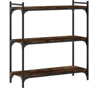 Maison Chic Estantería librería 3 estantes madera marrón 80x30x86 cm