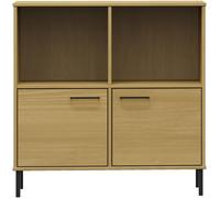 Maison Chic Librería,estantería para libros madera marrón 90x35x90,5cm