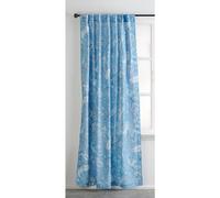 Maison D 'Hermine 100% Cortina de algodn Ramage Blue One Panel Cortinas para salas de estar Oficinas de dormitorios diseadas con un bolsillo de