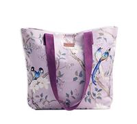 Maison d' Hermine Bolsa de lona para mujer, lona de algodón, reutilizable, bolsa de comestibles, asa para viajes, regalos de Pascua, 41 - Osaka, 17.7" L x 4" W x 14.5" H (Canvas Tote Bag), 14 - Osaka