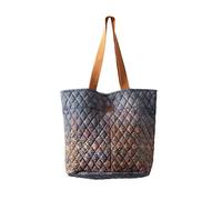 Maison d' Hermine Bolsas de compras acolchadas de algodón con bolsillos con cremallera, bolsa pequeña, reutilizable, bolsa de comestibles, regalos de Pascua, 06 - Imperfección, 17.7" L x 6.7" W x 14.6