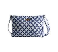 Maison d' Hermine Bolso de mano de algodón con correa ajustable para el hombro, bolso cruzado con cremallera y bolsillos deslizantes, regalos de Pascua, 45 - Shibori, 14.2" L x 3.9" W x 10.2" H (Hand