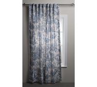 Maison d' Hermine Cortina 100% algodn Cortina decorativa de mezclilla de 50 x 108 pulgadas Cortinas estticas para cocina y dormitorio de gr