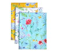 Maison d' Hermine Just Florals Juego de 3 Toallas de Cocina Multiusos de Pascua, 100% algodón, Suaves y absorbentes, paños de Cocina, paños de Cocina, Toallas de Bar, Primavera/Verano (50 cm x 70 cm)