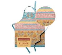 Maison d' Hermine Marquise 100% algodón delantal de cocina con cuello ajustable y bolsillo central oculto con lazos largos para mujer, Hombres, Chef, Cocina, Restaurante, Hogar (70cm x 85cm) Día Madre