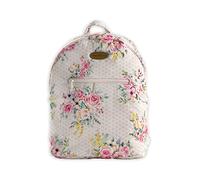 Maison d' Hermine Mochila para mujeres y hombres, de algodón, multiusos, con bolsa pequeña, ligera, con múltiples bolsillos, 03 -Sweet Rose Lavanda, 9.4" L x 5.5" W x 13.4" H (Backpack), 03 - Sweet