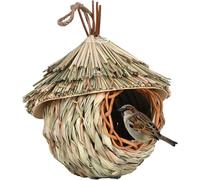 Maison de Colibri Exterior - Accrochez Les Poches de Nido de Ave Cage de cabaña a Aves Naturales Exterior, para decoración de Campaña de Jardín Exterior de hábitat de Aves