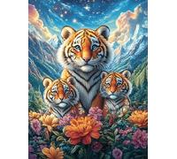 Maison de Noël dans la vallée enneigée Puzzle 300 Piezas Cartón Grueso Para Toda La Familia Mitos Animal planta Noches Juegos En Familia Relajación Concentración Regalo Corporativo Regalo Ideal 300 PC