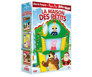 Maison des petits - Coffret : Sam est en vacances, Peppa Pig : Le club secret, Masha & Michka : Les rois du cirque [Francia] [DVD]