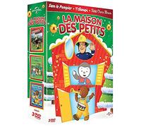 Maison des petits - Coffret : Sam le pompier, les règles de sécurité + T'choupi, la balade en forêt + Petit Ours Brun fait des farces [Francia] [DVD]