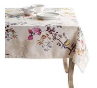 Maison d'Hermine Equinoxe - Mantel beige 100 % algod?n para cocina, comedor, mesas rectangulares, mantel r?stico para fiestas y bodas.