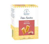 Maison Gavottes - Crepes rellenas pequeñas con cheddar y tocino - Millcrepes - 110 g, cantidad: 1 unidad