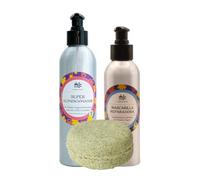 Maison Karité - Pack Recuperador Capilar | Mascarilla 250ml + SuperAcondicionador 250ml + Champú Sólido | Hidratación y Reparación Intensiva | Cosmética Natural (3 productos, Pack Recuperador Capilar)