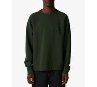MAISON KITSUNÉ Bold Fox Head Patch Oversized Crewneck Verde oscuro