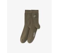 MAISON KITSUNÉ Fox Head Socks Caqui