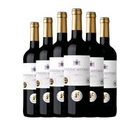 Maison Le Star Château Mondeau Bordeaux 75 cl Sin Alcohol Vino blanco (Caja de 6 Botellas de 75 cl)