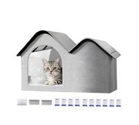 Maison Rafraichissante Chat Pliable Pack Glace - Niche Refroidissante Portable Oxford | Abri Anti Chaleur Interieur Exterieur Jardin Camping Transport Confort Eté Usage